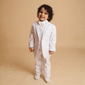 Terno Blanco Para Niño